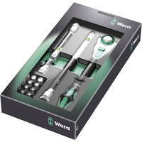 Machine Mart Xtra Wera 8100Sc/5 Mod Socket Set 1/2 Drive In Tray 19 Pieces