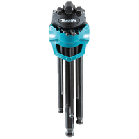 Makita Makita B-65894 9 piece Hex key wrench set