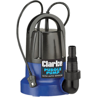 New Clarke PSP125B 1½" 400W 116Lpm 7m Head Puddle Pump With Auto Sensor (230V)
