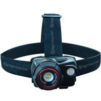 Nightsearcher Nightsearcher NSHTZOOM580R Rechargeable Headtorch