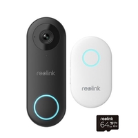 Nycomm Nycomm Reolink 5MP 180° View WiFi Video Doorbell with 64GB microSD Card