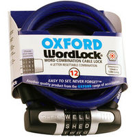 Oxford Oxford WL106 Blue WordLock 12 Combination Lock