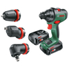 Power for All Alliance Bosch AdvancedDrill 18 Classic Green Cordless Two-speed Drill/Driver (With 2 x Battery,  1 x Charger & 3 Attachments)