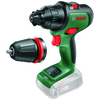 Power for All Alliance Bosch AdvancedImpact 18 Classic Green Cordless Two-speed Combi Drill (With 2 x 2.5Ah Battery & Charger)