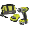 Ryobi One+ Ryobi 18V One+ Impact Driver,  1 x 2.5Ah Battery,  Fast Charger And Bag