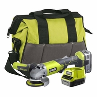 Ryobi One+ Ryobi One+ R18AG-140S 18V Cordless Angle Grinder With 4Ah Battery