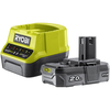 Ryobi One+ Ryobi One+ RC18120-120 18V Cordless Lithium+ 2.0Ah Battery & Charger Kit