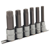 Sealey Sealey AK627 6 piece 1/2" Drive TRX-Star Socket Bit Set