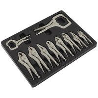 Sealey Sealey AK6800 10 piece Locking Pliers Set