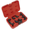 Sealey Sealey AK6985 3/8" Drive 9 piece Injector Pipe Socket Set