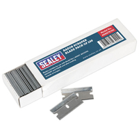 Sealey Sealey AK867B100 Razor Scraper Blade Pack of 100