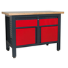 Sealey Sealey AP1372A Workstation with 2 Drawers & 2 Cupboards