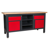 Sealey Sealey AP1905A 2 Drawer & 2 Cupboard Workstation