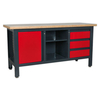 Sealey Sealey AP1905B 3 Drawer & 1 Cupboard Workstation