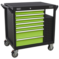 Sealey Sealey AP36MWS 920mm 7 Drawer & Cupboard Mobile Workstation