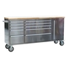 Sealey Sealey AP7210SS Mobile 10 Drawer Stainless Steel Cabinet with Cupboard