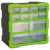 Sealey Sealey APDC12HV 12 Drawer Cabinet - Hi-Vis Green/Black