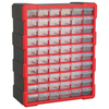 Sealey Sealey APDC60R 60 Drawer Cabinet - Red/Black