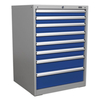 Sealey Sealey API7238 Premier Industrial 8 Drawer Mobile Cabinet