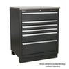 Sealey Sealey APMS03 Modular Heavy-Duty 6 Drawer Floor Cabinet 775mm