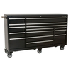Sealey Sealey PTB183015 Heavy-Duty Rollcab 15 Drawer 1845mm (Black)