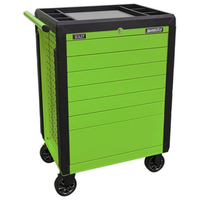 Sealey Sealey Rollcab 7 Drawer Push-To-Open Hi-Vis Green