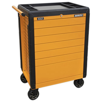 Sealey Sealey Rollcab 7 Drawer Push-To-Open Hi-Vis Orange