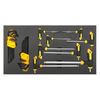 Sealey Sealey S01134 26 Piece Tool Tray with T-Handle & Standard Hex Key Sets