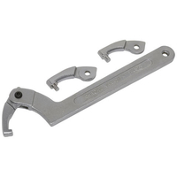 Sealey Sealey SMC2L 4 piece Adjustable Hook & Pin Wrench Set 51-121mm