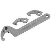Sealey Sealey SMC2M 4 piece Adjustable Hook & Pin Wrench Set 32-76mm