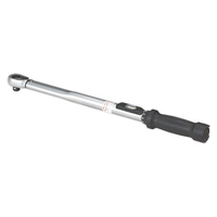 Sealey Sealey STW201 1/2" Drive Torque Wrench Locking Micrometer Style 30-210Nm