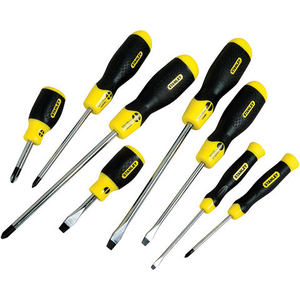 Stanley Stanley 8pce Cushion Grip Screwdriver Set