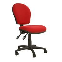 Steelco Ascot AS020 Medium Back Operator Chair - Red