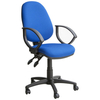 Steelco Kirby KR031 High Back Operator Chair with Arms - Blue
