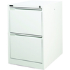 Steelco Steelco 2DFCMX 2 Drawer Filing Cabinet (White)
