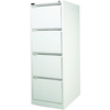 Steelco Steelco 4DFCM 4 Drawer Filing Cabinets (Light Grey)
