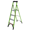 T. B. Davies Little Giant 4 Tread Mighty Lite Hi-Viz GRP Fibreglass Step Ladder