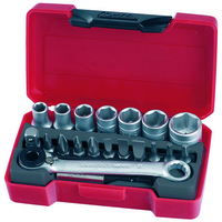 Teng Tools Teng T1420 20 Piece 1/4" Drive Metric Socket & Bit Set