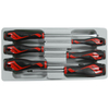Teng Tools Teng Tools Screwdriver Set 6 Pieces Flat,  PH,  PZ