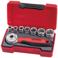 Teng Tools Teng Tools T1408 1/4" Drive 8 Piece Metric Socket Set