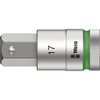 Wera Wera 8740 C HF Zyklop Hex Bit Socket 1/2" Drive SW 17 x 60mm