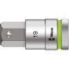 Wera Wera 8740 C HF Zyklop Hex Bit Socket 1/2" Drive SW 19 x 60mm