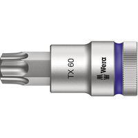 Wera Wera 8767 C HF Zyklop Torx HF Socket 1/2" Drive with Fastener Holding Function TX60 x 60mm