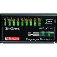 Wera Wera 8855/9Bth Bitcheck Pz Extra Hard Bitorsion 10 Pieces