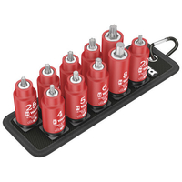 Wera Wera Belt B VDE 1 Zyklop 3/8" Drive Insulated TORX®/Hex-Plus Socket Bit Set