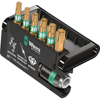 Wera Wera Bit-Check 7 TX Diamond 1 Anti Cam-out Torx BiTorsion 7 Piece Bit Set