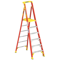 Werner Werner Fibreglass Podium Stepladder 6 Tread