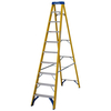 Werner Werner Fibreglass Swingback Stepladder Trade 10 Tread
