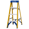 Werner Werner Fibreglass Swingback Stepladder Trade 4 Tread