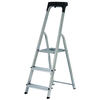Werner Werner High Handrail Stepladder 3 Tread With Tool Tray